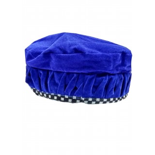 Afghani Topi- Blue